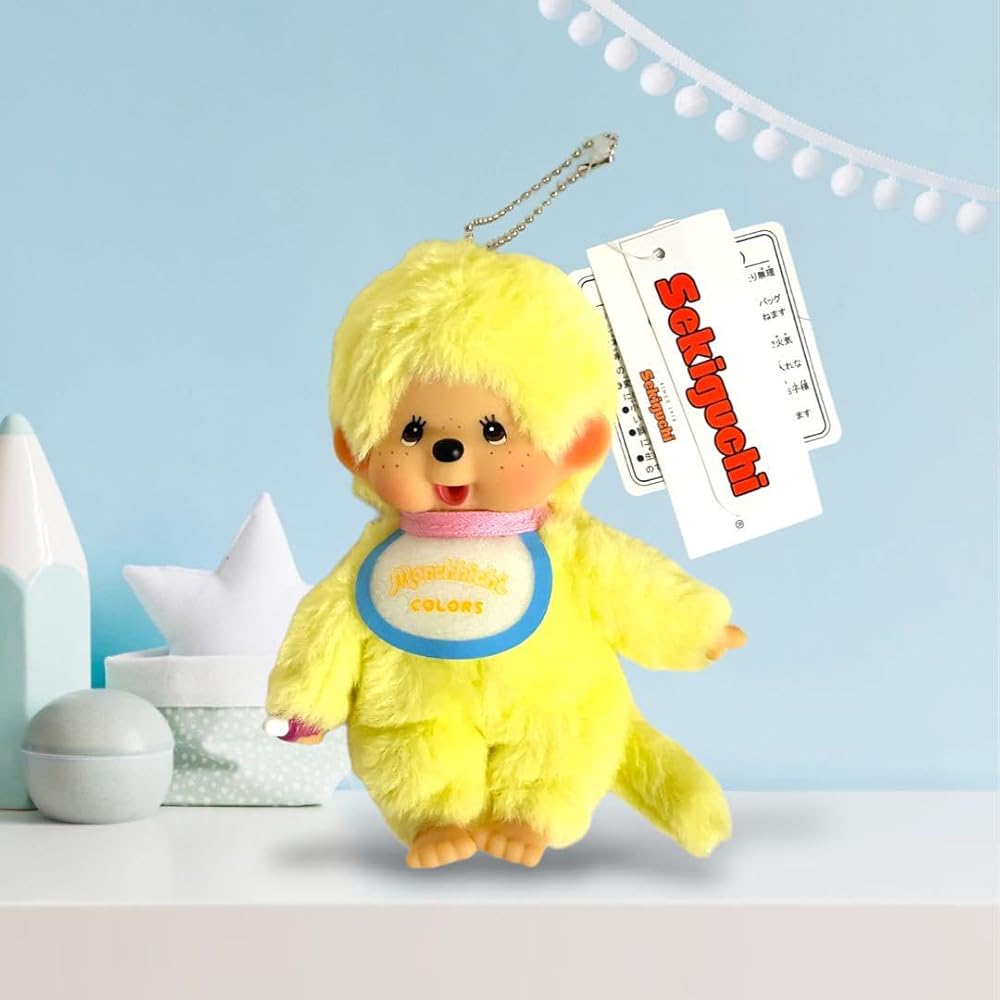 Amazon.co.jp: mocchichi モンチッチ キーチェーン 三色セット 6 set18